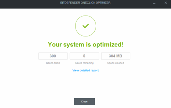 Bitdefender System Optimizer