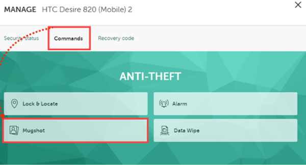 Kaspersky Anti-theft