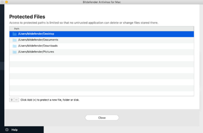 Safe Files Module of Both Suites