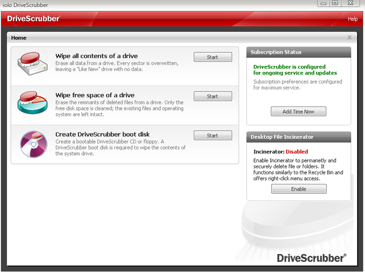 Erase Contents of A Drive